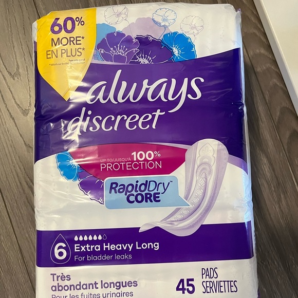 New in sealed: Always Discreet Incontinence Pads - Picture 2 of 2